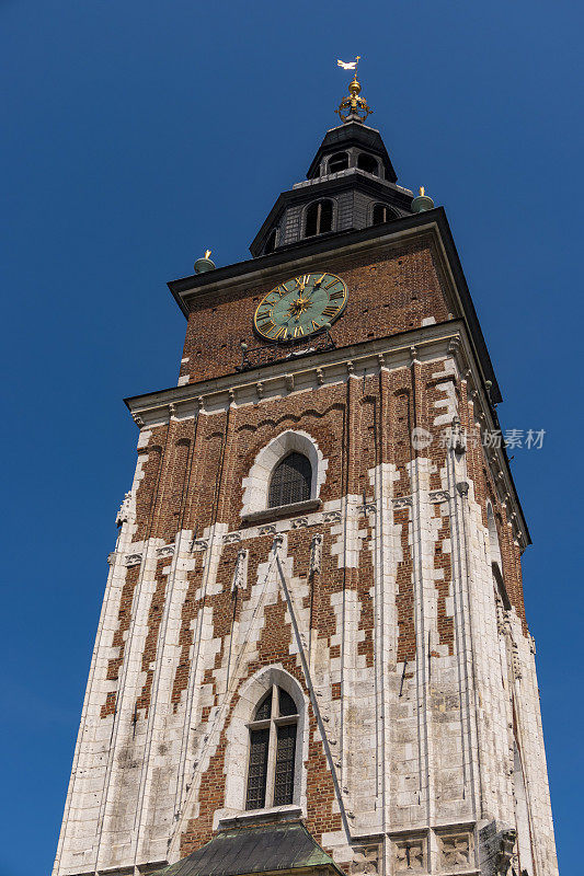 市政厅大厦- Wieża Ratuszowa在克拉科夫，波兰